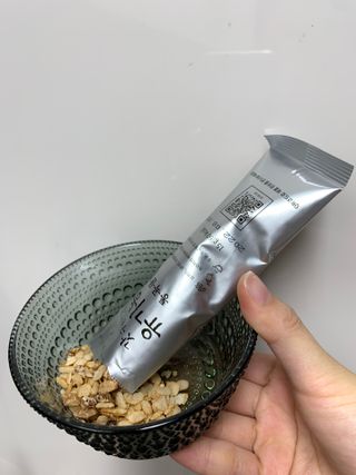 씨알푸드 유기농 쌀 시리얼 390g + 갓 구운 유기농 발아통곡물 150g — 5점을 준 리뷰어가 2022년 1월 올린 사용 사진