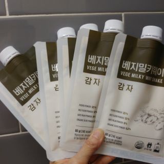 클린24시간 베지밀키웨이 감자 쉐이크 1세트 (5개) — 5점을 준 리뷰어가 2022년 9월 올린 사용 사진