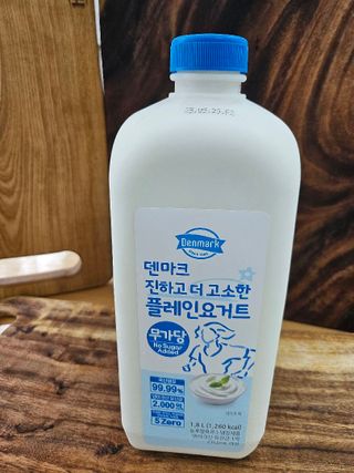 프리_[덴마크] 진하고 더 고소한 플레인 요거트 1.8L — 5점을 준 리뷰어가 2025년 5월 올린 사용 사진