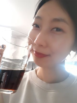 무라벨 바리스타룰스 디카페인 아메리카노 — 5점을 준 리뷰어가 2024년 4월 올린 사용 사진