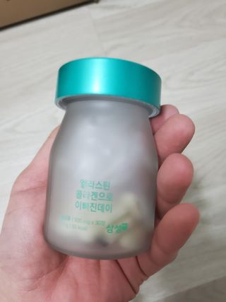 체인미 엘라스틴 콜라겐으로 이뻐진데이 500mg x 30정 — 5점을 준 리뷰어가 2021년 12월 올린 사용 사진