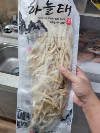 [오늘바스켓] 용대리 손질하늘태 130g — 5점을 준 리뷰어가 2021년 6월 올린 사용 사진