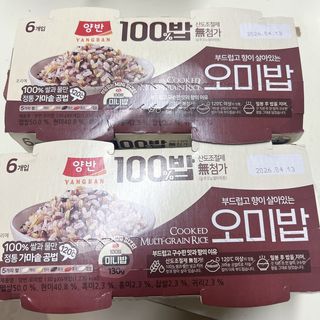 [구매평]양반 동원 양반 100밥 오미밥, 130g, 12개 — 5점을 준 리뷰어가 2025년 4월 올린 사용 사진