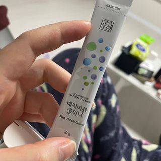 자연그램 매직버블클리너 스틱형 30포 — 4.5점을 준 리뷰어가 2021년 2월 올린 사용 사진
