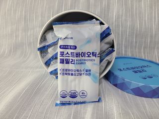 서울약사신협_포스트바이오틱스패밀리_5g x 100포 — 5점을 준 리뷰어가 2021년 5월 올린 사용 사진