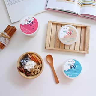 요그앤오트 그릭요거트 3종(그릭요거트24 150g + 그릭요거트48 150g + 그릭요거트72 320g) — 5점을 준 리뷰어가 2022년 7월 올린 사용 사진