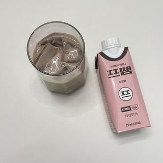 파워풀엑스 [프쌤] 더 맛있고 강력해진 고단백 음료 3종 (초코맛,딸기맛,커피맛) — 5점을 준 리뷰어가 2023년 1월 올린 사용 사진