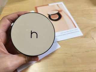하멜 비건 아쿠아 글로우 제로핏 쿠션 — 5점을 준 리뷰어가 2022년 8월 올린 사용 사진