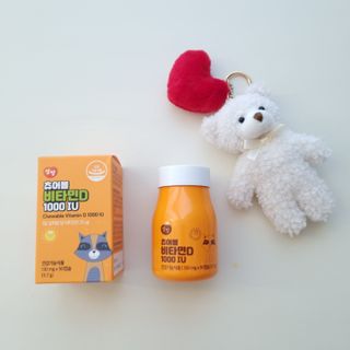 앙팡 츄어블 비타민D 1000 IU 130mg x 90정 — 5점을 준 리뷰어가 2023년 1월 올린 사용 사진