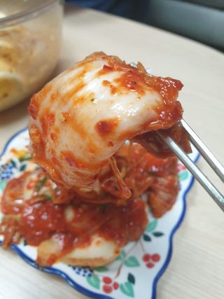 셰프애찬 알배기 겉절이 김치 1kg — 5점을 준 리뷰어가 2022년 9월 올린 사용 사진