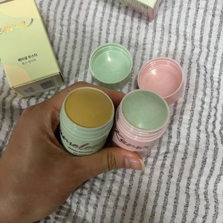 건강누리인터내셔날 카멜레오나 마스크 스틱팩 미네랄부스터 [2종 SET] 샤이닝라이즈(피부톤UP)/톡스릴리프(피부진정) — 4점을 준 리뷰어가 2022년 7월 올린 사용 사진