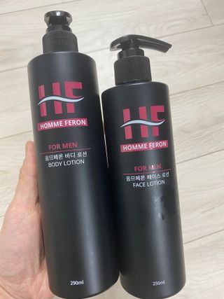 웰피아생활건강 웰피아 올인원 남성화장품 옴므페론 — 5점을 준 리뷰어가 2023년 1월 올린 사용 사진