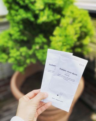 [이즈라이프코스메틱] 퍼퓸 드라이어 시트 히노끼향  or 블랑향 2중 택1 30매 — 5점을 준 리뷰어가 2021년 5월 올린 사용 사진