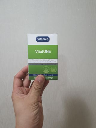 뉴트리션팩토리 비타프렙 바이탈원 종합비타민 멀티비타민 600mg — 5점을 준 리뷰어가 2021년 7월 올린 사용 사진