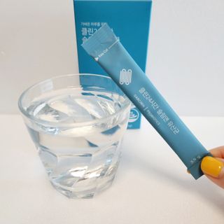 클린24시간 슬림앤유산균 1박스 (3.5g X 15포) — 5점을 준 리뷰어가 2022년 10월 올린 사용 사진