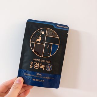 [광동생활건강] 광동정녹청 30포 — 5점을 준 리뷰어가 2021년 10월 올린 사용 사진