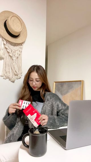 이지헬스 간편하니 [1개월 분  60정] — 4.5점을 준 리뷰어가 2021년 1월 올린 사용 사진