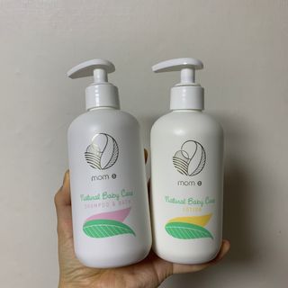mom e 맘이 내추럴 베이비 케어 샴푸앤바스+로션 — 3.5점을 준 리뷰어가 2021년 1월 올린 사용 사진