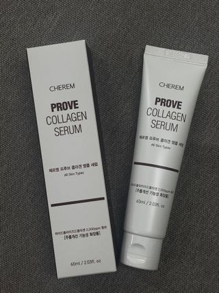 체르엠  프루브 콜라겐 앰플세럼 60ml 1병 — 5점을 준 리뷰어가 2021년 12월 올린 사용 사진