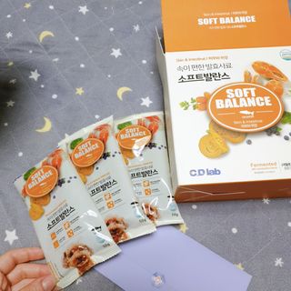 씨디랩 속이 편한 강아지 사료 소프트발란스 기호성 좋은 발효사료 피부와 위장 관절과 위장 — 5점을 준 리뷰어가 2021년 4월 올린 사용 사진