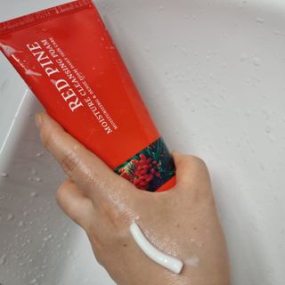 메르센보떼 레드파인 모이스춰 클렌징 폼 170ml — 5점을 준 리뷰어가 2022년 8월 올린 사용 사진