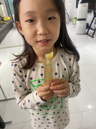 다나음 셀렌에 빠진 아연면역젤리 열대과일맛+사과맛 — 4점을 준 리뷰어가 2021년 5월 올린 사용 사진