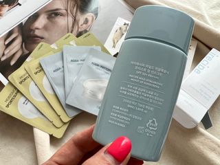 아이레시피 마일드 히알루로닉 모이스트 업 선스크린 SPF50+ PA++++ — 5점을 준 리뷰어가 2023년 6월 올린 사용 사진