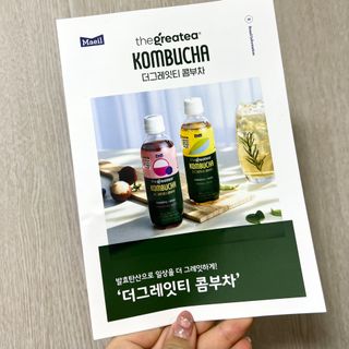 더그레잇티 콤부차 300ml *12개입 (오리지널 6개+베리리치 6개) — 5점을 준 리뷰어가 2022년 7월 올린 사용 사진