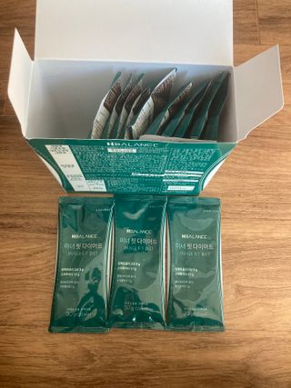 하나마이 이너핏 다이어트 30g x 14포 올인원 체중조절용 쉐이크 / 프락토올리고당+스피루리나 함유 피부탄력 까지~ — 4.5점을 준 리뷰어가 2023년 3월 올린 사용 사진