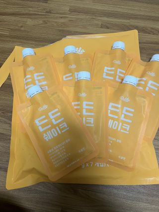 [덜다] 든든 식물성 단백질 쉐이크 40g X 7입 (곡물/딸기) — 5점을 준 리뷰어가 2023년 8월 올린 사용 사진