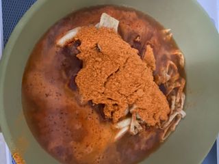 [푸딩팩토리] 즉석누들떡볶이 540g + 대구전통 납작만두 260g — 5점을 준 리뷰어가 2022년 12월 올린 사용 사진