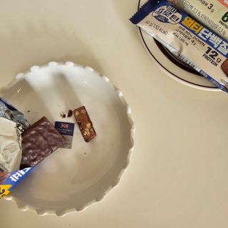 이지프로틴바 3종x각 2ea (고단백질바, 멀티단백질바, 식물성단백질바) — 4점을 준 리뷰어가 2024년 3월 올린 사용 사진