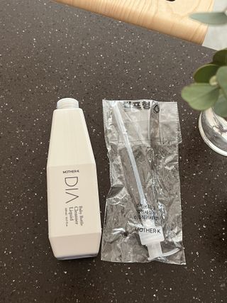 마더케이 디아 프리미엄 젖병세정제 500ml 액상형/무향 — 5점을 준 리뷰어가 2022년 1월 올린 사용 사진