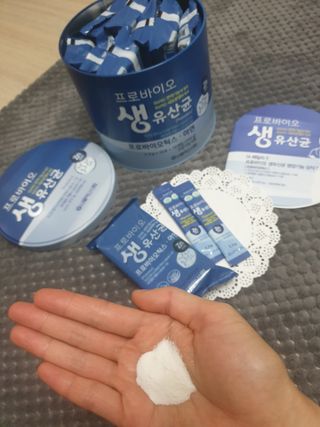 서울약사신협_프로바이오생유산균_2.5G x 100포 — 5점을 준 리뷰어가 2021년 5월 올린 사용 사진