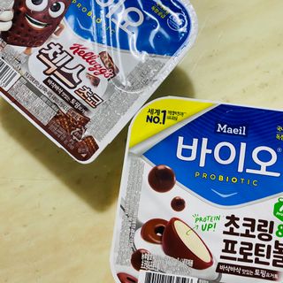 매일바이오 토핑요거트 — 4점을 준 리뷰어가 2021년 6월 올린 사용 사진