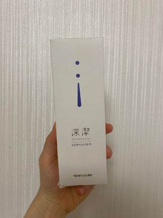 약손명가코스메틱 심결 깨어나는 맑음 팩 — 5점을 준 리뷰어가 2021년 5월 올린 사용 사진