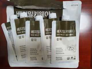 클린24시간 베지밀키웨이 감자 쉐이크 1세트 (5개) — 5점을 준 리뷰어가 2022년 8월 올린 사용 사진