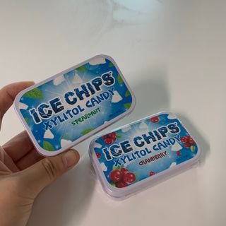 [아이스칩스] 무설탕 비건 자일리톨 캔디 7종 2개기준 — 4점을 준 리뷰어가 2021년 7월 올린 사용 사진