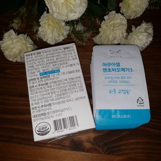 메디포스트 모비타 아쿠아셀 엔초비오메가3 60캡슐 — 5점을 준 리뷰어가 2022년 12월 올린 사용 사진