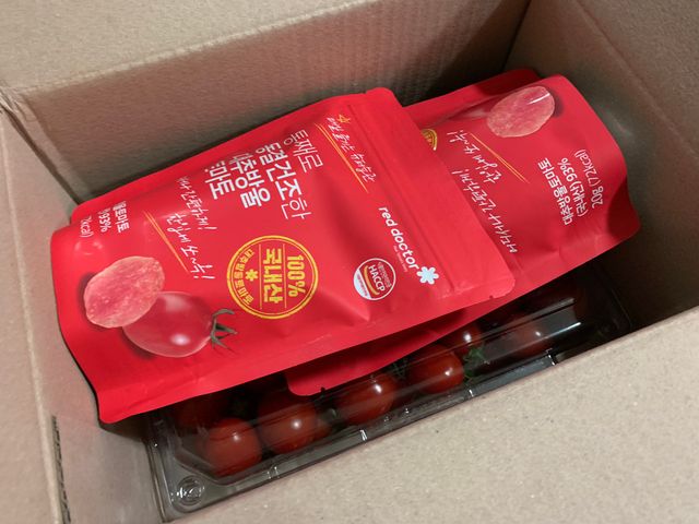 레드닥터 대추방울토마토 + 통째로 동결건조한 대추방울토마토 리뷰 사진