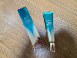 [NEW 탄력유턴 아이크림] AHC 유스 래스팅 리얼 아이크림 포 페이스 — 5점을 준 리뷰어가 2021년 3월 올린 사용 사진