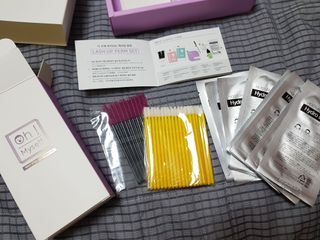 피비에스코리아 [오마이셀프] 셀프 속눈썹펌 키트 뷰러펌 파마 세트 — 5점을 준 리뷰어가 2021년 11월 올린 사용 사진