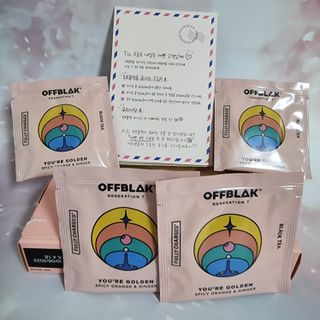 [오프블랙] 아침을 상큼하게 시작하는 에너지티! 유아골든 블렌딩홍차 12T — 5점을 준 리뷰어가 2021년 11월 올린 사용 사진