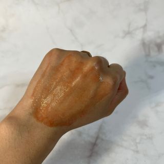 프리마인 메이크업과 들뜨는 각질까지 한방에 깐달걀로! 순하기까지한 셀베이스 그린티클렌저(200ml) — 5점을 준 리뷰어가 2023년 5월 올린 사용 사진