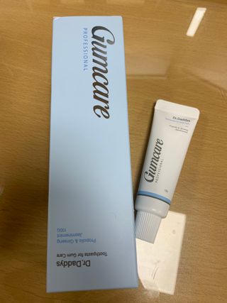 닥터데디스  잇몸치약 100g  [건강한 잇몸 관리를 위한 치약] + 여행용미니치약 15g — 5점을 준 리뷰어가 2022년 8월 올린 사용 사진