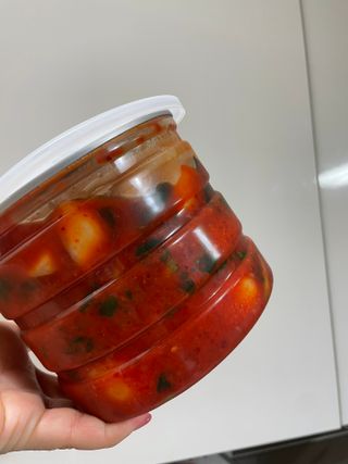 셰프애찬 알타리김치 총각김치 1kg — 4.5점을 준 리뷰어가 2022년 10월 올린 사용 사진