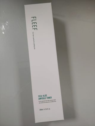 플리프 시카-알로에 앰플 토너 200ML — 4점을 준 리뷰어가 2021년 1월 올린 사용 사진