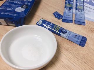서울약사신협_프로바이오생유산균_2.5G x 100포 — 5점을 준 리뷰어가 2021년 5월 올린 사용 사진