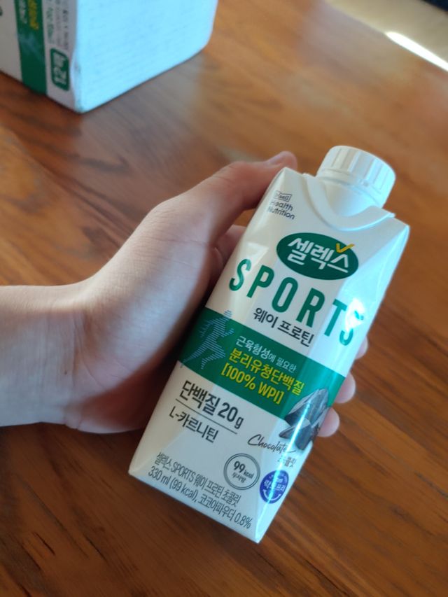 셀렉스 스포츠 드링크 초콜릿 _ 330ml x 12팩 리뷰 사진