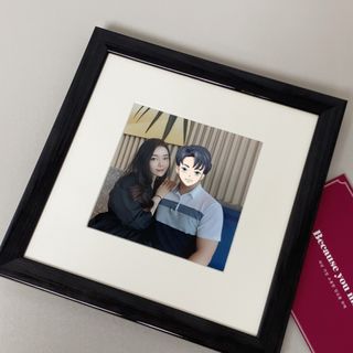 니은기억 휴대폰 속 인생샷을 담는 인생샷 액자 이태리 수입산 원목 프레임 — 5점을 준 리뷰어가 2021년 6월 올린 사용 사진